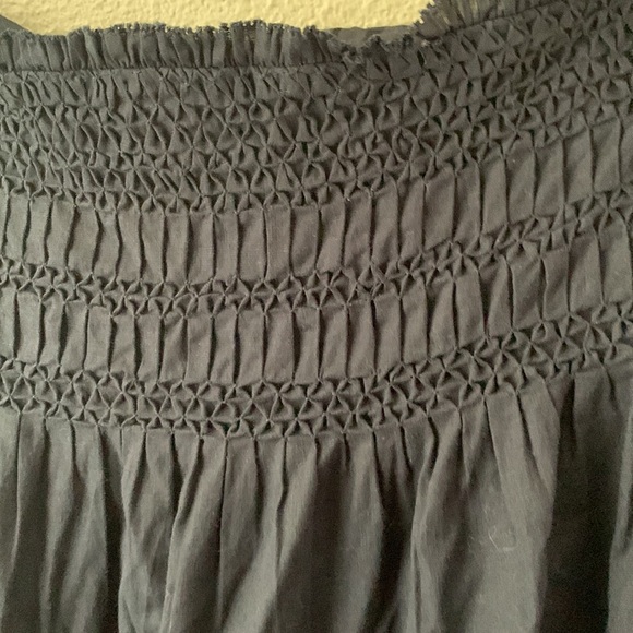 Ralph Lauren black label peasant embroidery maxi skirt 1x whimsigoth fairy - Picture 9 of 16